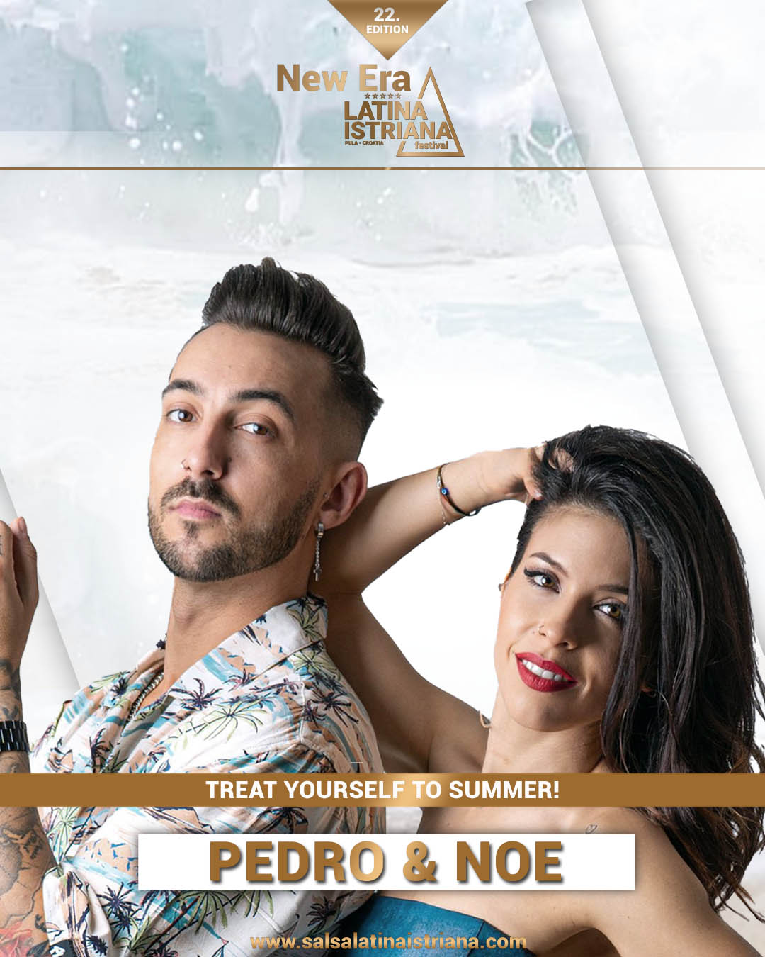 Salsa Latina Istriana Festival - Pula,Croatia - Bachata instructors - Pedro & Noe