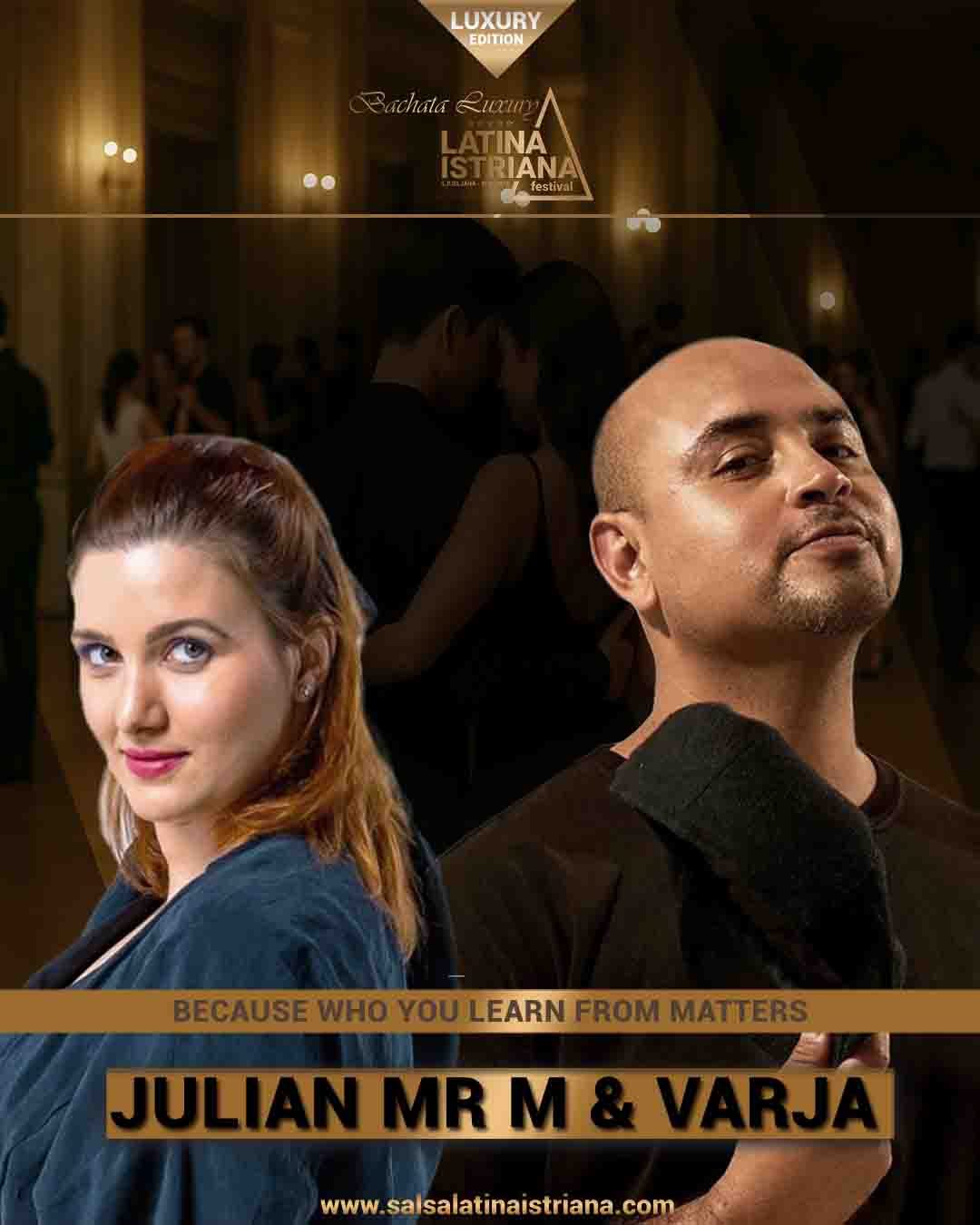 Bachata instructors - Julian Mr M & Varja